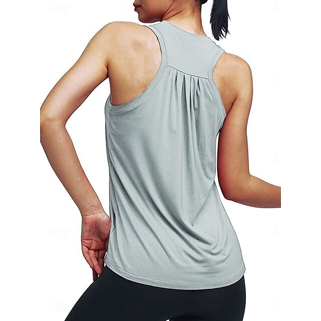 Women's Satin Tank Plain Stylish Classic Casual Sleeveless