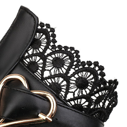 Wedding Shoes Women's Boots Lace-Up White Ankle – Bridal