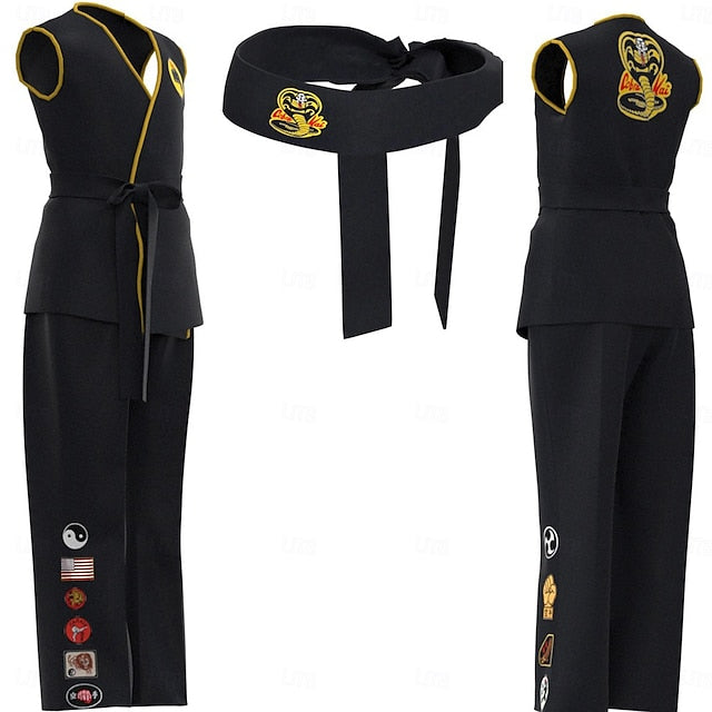 Karate Kid Outfits Masquerade Men's Women's Boys Movie