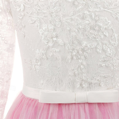 Kid's Girl Flower Dress Girls' Princess