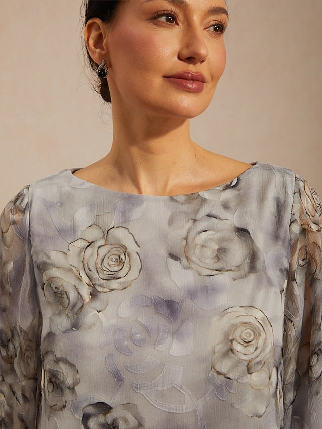 Women's Blouse Chiffon Tops Lace Tops Lace up Layered