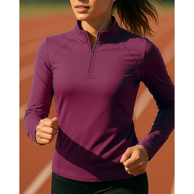 Women's Sweatshirt Running Top Golf Polo Shirt Running
