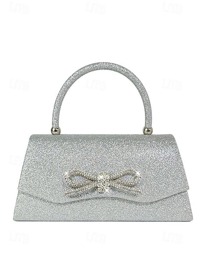 with Clutch Sparkling Women's Evening Glitter Elegant