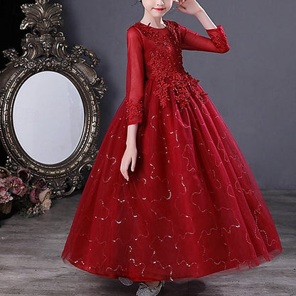 Girls' Dress Flower Girl Princess Kid's