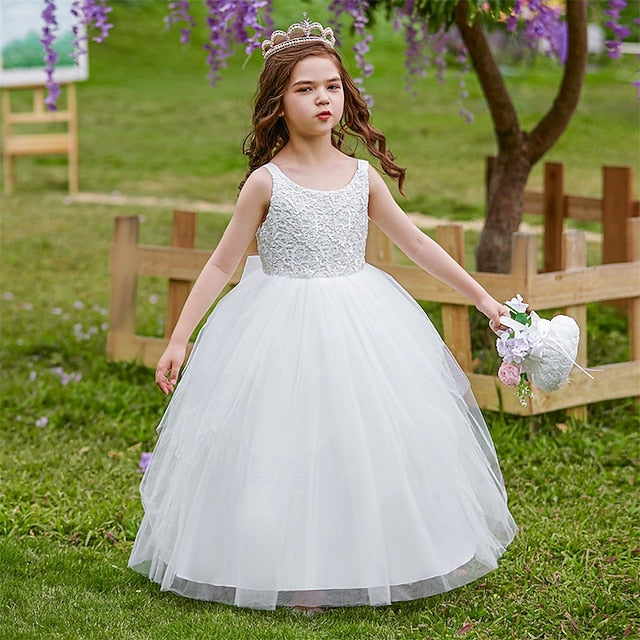 Princess Girls' Flower Kid's Dress Girl