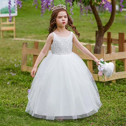 Princess Girls' Flower Kid's Dress Girl