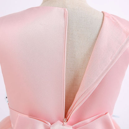 Dress Party Girls' Kids Girl Flower