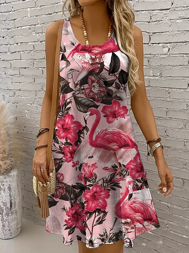 Women's Mini Dress Sundress A Line Dress Off The Shoulder