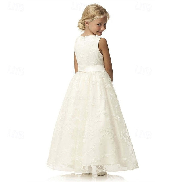 Princess Kid's Dress Girls' Girl Flower