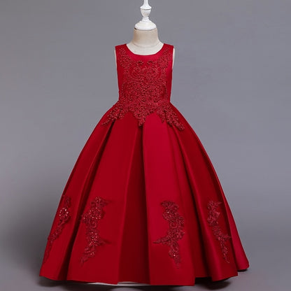 Party Girls' Wedding Girl Dress Flower