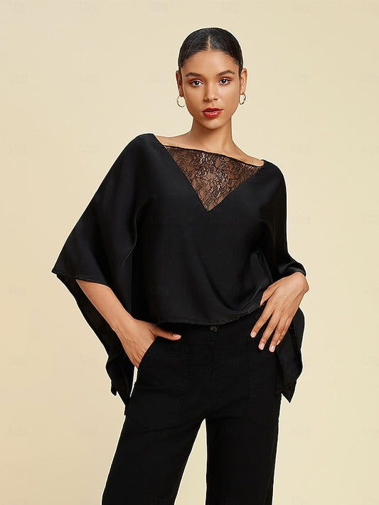 Women's Summer Tops Solid / Plain Color Casual Daily