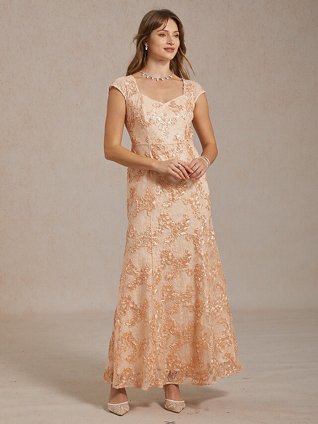 Women's Maxi Dress Sheath Dress Trumpet Mermaid Dress Lace