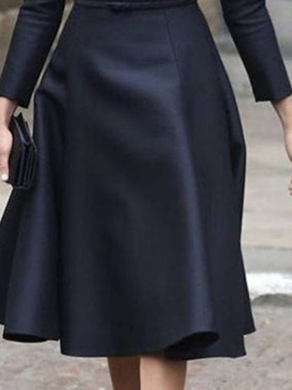 Neck Tea Mother A-Line Dress Elegant Jewel the of Bride Simple