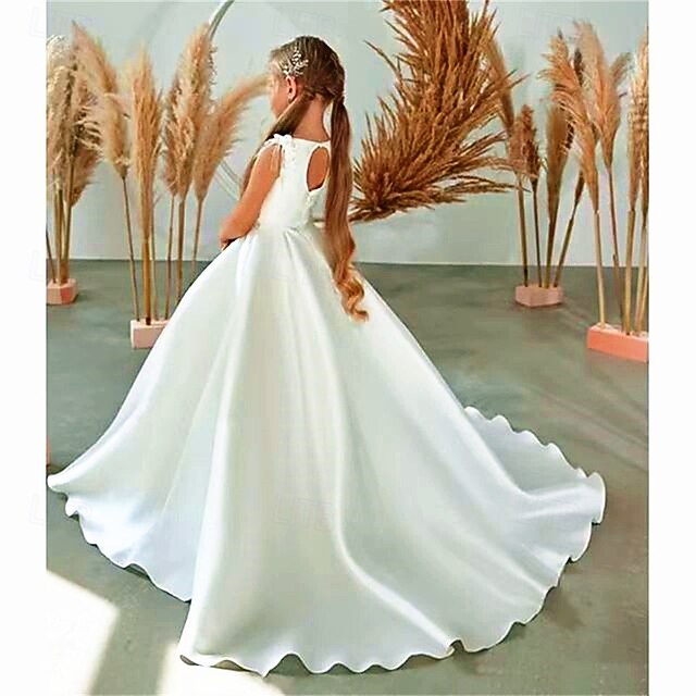 Dress Girls' First Girl Communion Flower Party