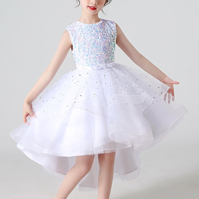 Dress Girls' Princess Flower Party Girl