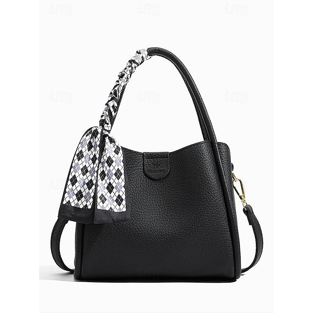 Bag Bucket Handbag PU Women's Bags Shoulder Crossbody