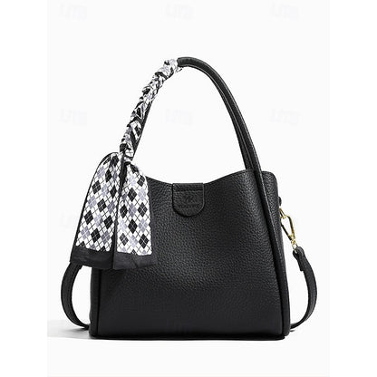 Bag Bucket Handbag PU Women's Bags Shoulder Crossbody