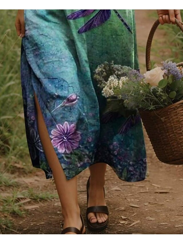Women's Maxi Dress Casual Dress A Line Dress Bohemia