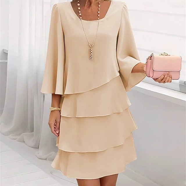 Women's Long Dress Maxi Dress Party Dress Chiffon Chiffon
