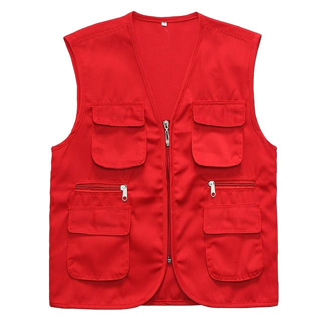 Men's Women's Fishing Vest Hiking Vest Sleeveless Vest