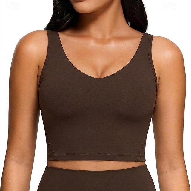 Women's Petite Athletic Tank Slim fit top Tunic Solid Color