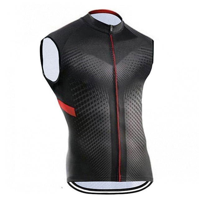 Men's Women's Cycling Vest Graphic Sleeveless Bike Top