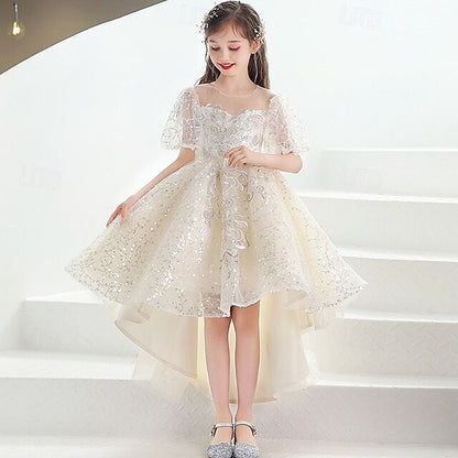 Kid's Flower Girl Girls' Princess Dress