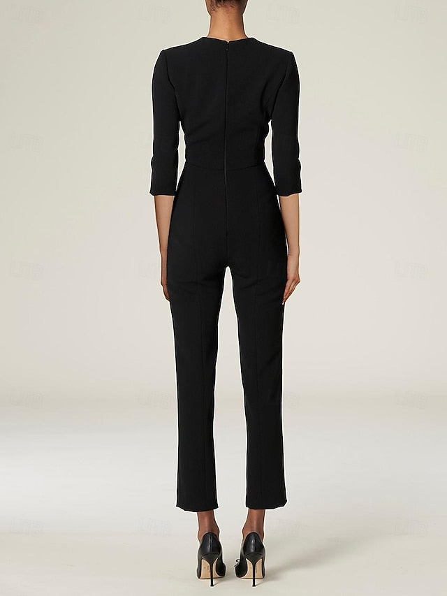 Jumpsuit the Bride Elegant of Overskirt Mother With Dress Simple