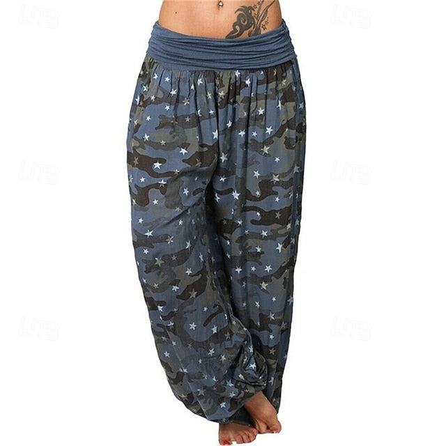 Women's Pants Trousers Palazzo Pants Fashion Boho Full