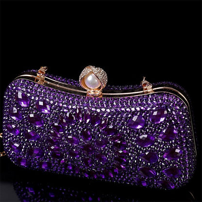 Women's Clutch Luxury Evening Multicolor – Crystal