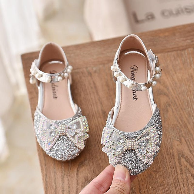 Heels Daily Glitters Glitter Shoes Girls' Heel PU