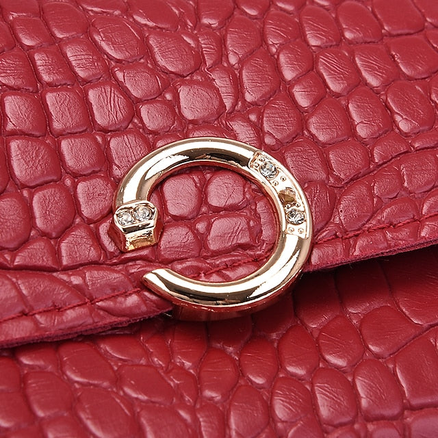 Set Leather Purse Going Bag PU Pcs Office 3 Women's out