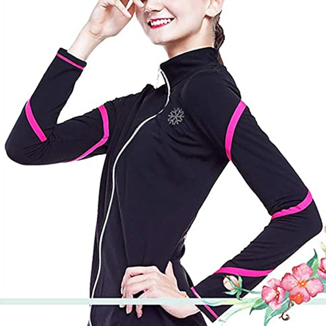 Figure Skating Jacket with Pants Women's Girls' Ice