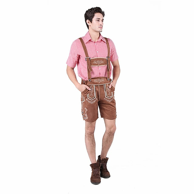 Couples Oktoberfest Beer Costume Blouse Shirt Dirndl Dress