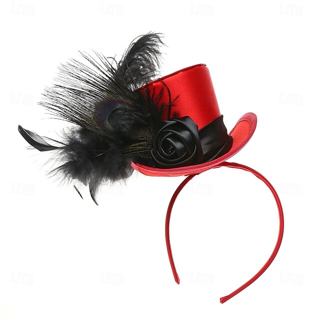Fascinators Hat for Women Tea Party Headband Mini top Hats