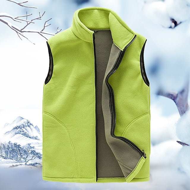 Women's Winter Coat Hiking Fleece Vest Spring Winter