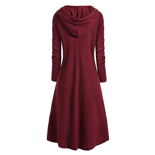 Women's Pullover Solid Color Casual Long Sleeve Regular Fit