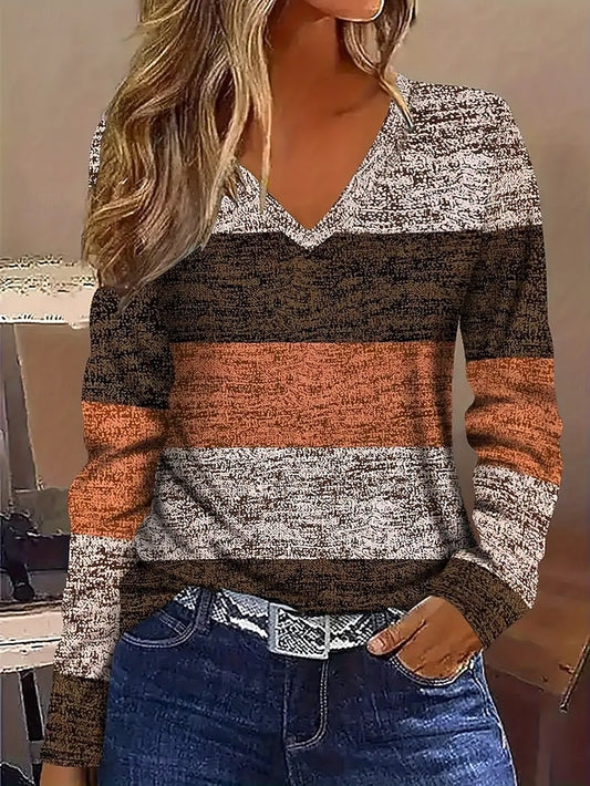 Women's T Shirt Print Graphic Geometric Vintage Stylish