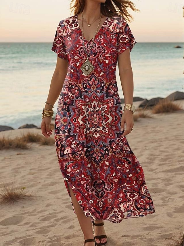 Women's Maxi Dress Casual Dress A Line Dress Stylish Casual