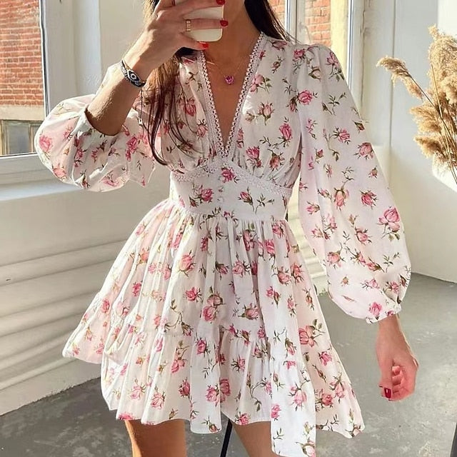 Women's Mini Dress A Line Dress Slip Dress Vacation Casual