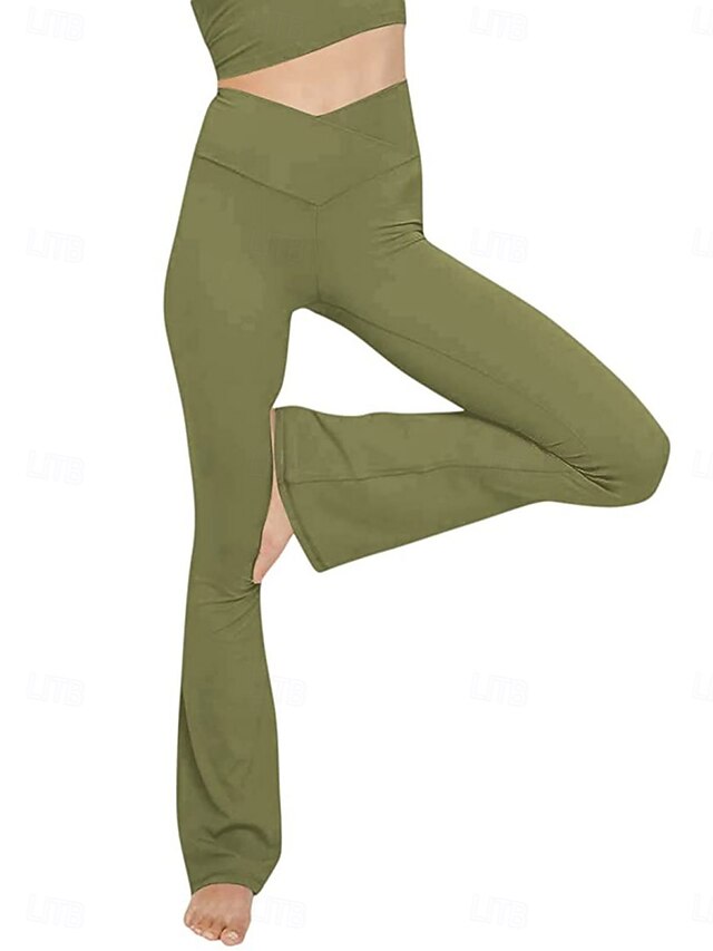 Women's Trousers Flare Leggings Fashion Streetwear Basic