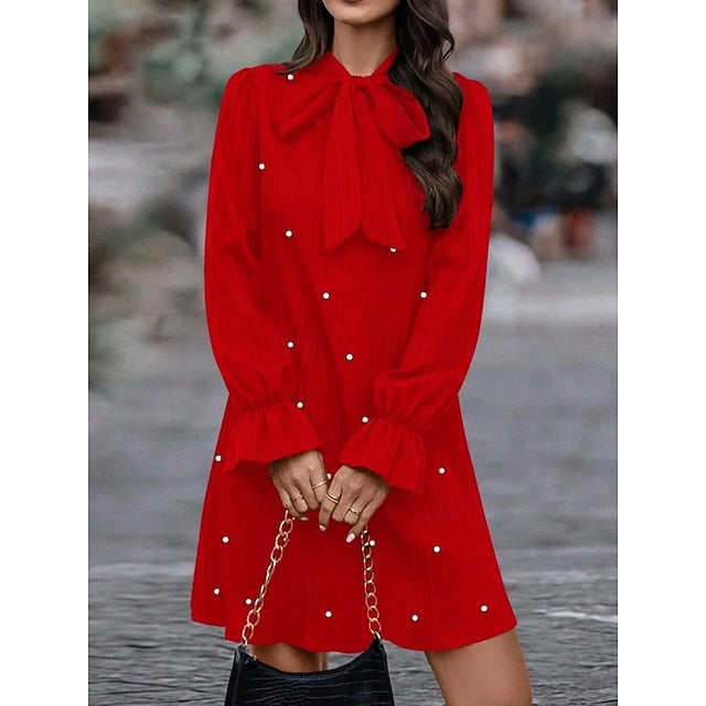 Women's Mini Dress Casual Dress Elegant Fashion Modern