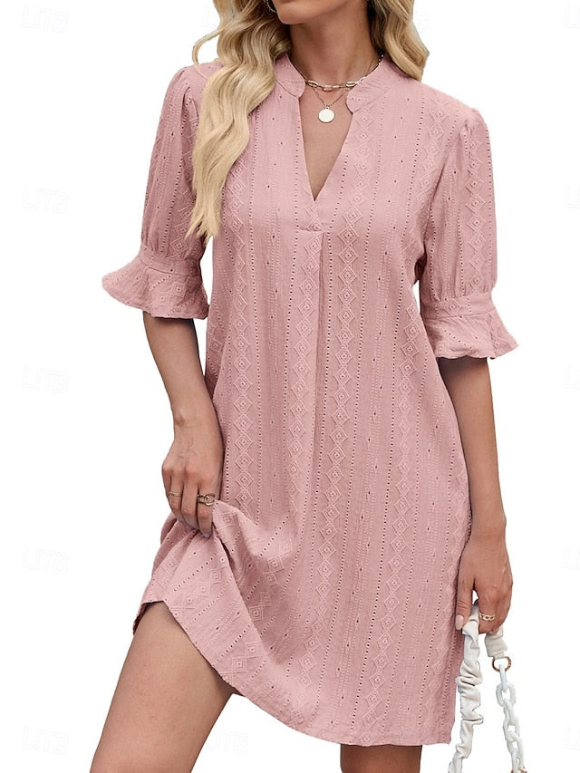 Women's Mini Dress Casual Dress A Line Dress Stylish Basic