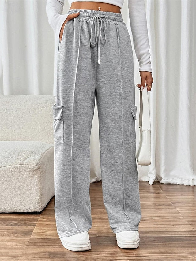 Women's Sweatpants Wide Leg Pants Trousers Fashion