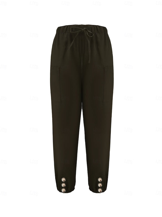 Women's Sweatpants Chinos Cropped Pants Fashion Streetwear