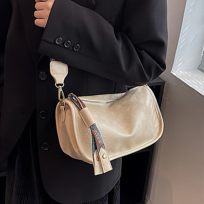 with Vintage Leather Bohemian Strap Handbag – PU Women's