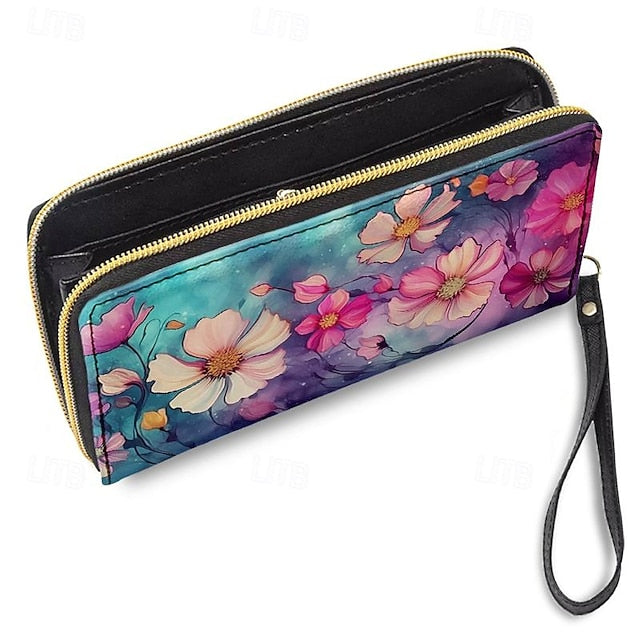 Credit Purse Card Coin Women's Wallet PU Holder