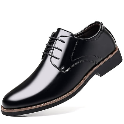 Formal Leather Shoes Derby Oxfords Men's