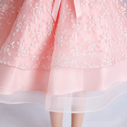 Dress Flower Princess Girls' Party Girl