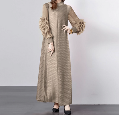 Mother Wedding Bride the of A-Line Jewel Dress Guest Elegant